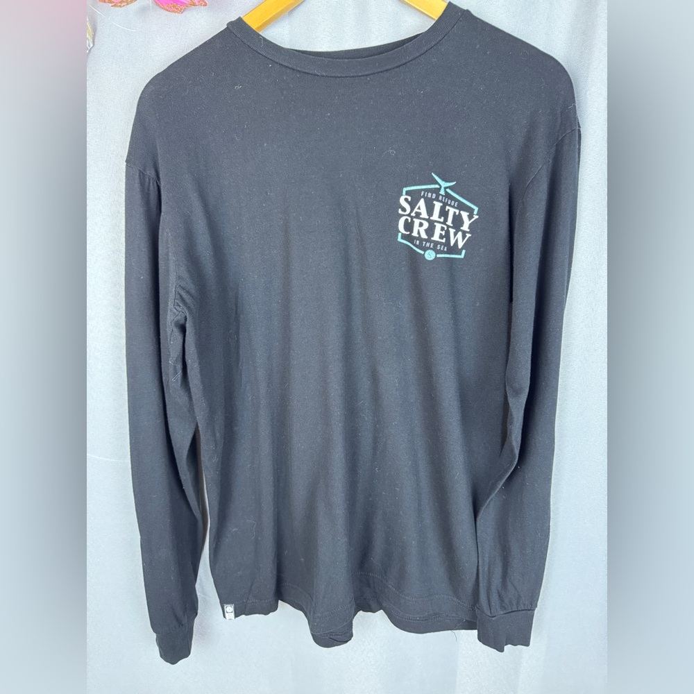 Salty Crew Long Sleeve Graphic T- Size Medium